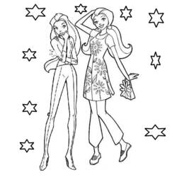 Dibujo para colorear: Totally Spies (Dibujos Animados y Series Animadas) #29053 - Dibujos para Colorear e Imprimir Gratis