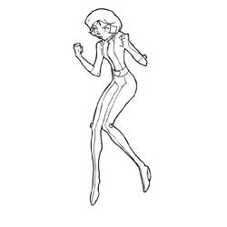 Dibujo para colorear: Totally Spies (Dibujos Animados y Series Animadas) #29063 - Dibujos para Colorear e Imprimir Gratis