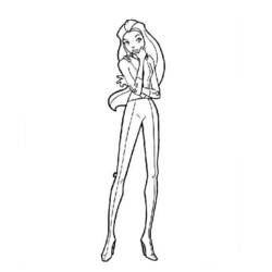 Dibujo para colorear: Totally Spies (Dibujos Animados y Series Animadas) #29105 - Dibujos para Colorear e Imprimir Gratis