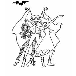 Dibujo para colorear: Totally Spies (Dibujos Animados y Series Animadas) #29108 - Dibujos para Colorear e Imprimir Gratis