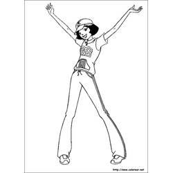 Dibujo para colorear: Totally Spies (Dibujos Animados y Series Animadas) #29129 - Dibujos para Colorear e Imprimir Gratis