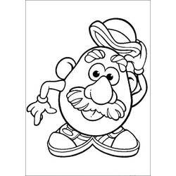 Dibujo para colorear: Toy Story: Mister Potato Head (Dibujos Animados y Series Animadas) #205225 - Dibujos para Colorear e Imprimir Gratis