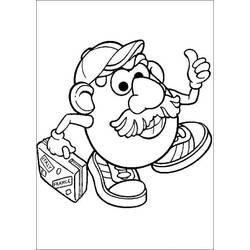 Dibujo para colorear: Toy Story: Mister Potato Head (Dibujos Animados y Series Animadas) #205237 - Dibujos para Colorear e Imprimir Gratis