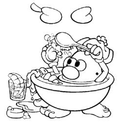 Dibujo para colorear: Toy Story: Mister Potato Head (Dibujos Animados y Series Animadas) #45114 - Dibujos para Colorear e Imprimir Gratis
