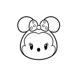 Dibujo para colorear: Tsum Tsum (Dibujos Animados y Series Animadas) #172622 - Dibujos para Colorear e Imprimir Gratis