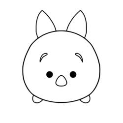 Dibujo para colorear: Tsum Tsum (Dibujos Animados y Series Animadas) #172623 - Dibujos para Colorear e Imprimir Gratis