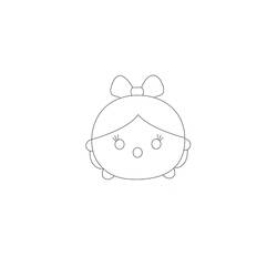 Dibujo para colorear: Tsum Tsum (Dibujos Animados y Series Animadas) #172624 - Dibujos para Colorear e Imprimir Gratis