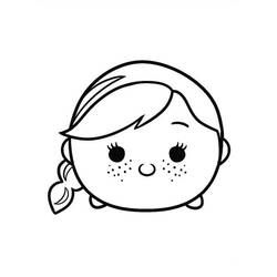 Dibujo para colorear: Tsum Tsum (Dibujos Animados y Series Animadas) #172625 - Dibujos para Colorear e Imprimir Gratis