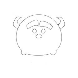 Dibujo para colorear: Tsum Tsum (Dibujos Animados y Series Animadas) #172627 - Dibujos para Colorear e Imprimir Gratis