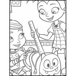 Dibujo para colorear: Vampirina (Dibujos Animados y Series Animadas) #198561 - Dibujos para Colorear e Imprimir Gratis