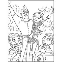 Dibujo para colorear: Vampirina (Dibujos Animados y Series Animadas) #198578 - Dibujos para Colorear e Imprimir Gratis