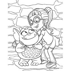 Dibujos para colorear: Vampirina - Dibujos para Colorear e Imprimir Gratis