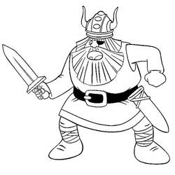 Dibujo para colorear: Vic Le Viking (Dibujos Animados y Series Animadas) #207016 - Dibujos para Colorear e Imprimir Gratis