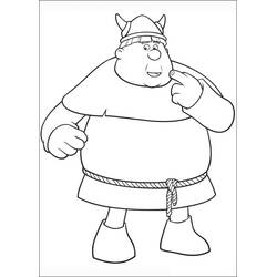 Dibujo para colorear: Vic Le Viking (Dibujos Animados y Series Animadas) #207019 - Dibujos para Colorear e Imprimir Gratis