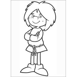 Dibujo para colorear: Vic Le Viking (Dibujos Animados y Series Animadas) #207020 - Dibujos para Colorear e Imprimir Gratis