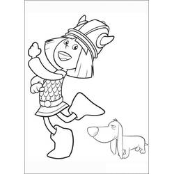 Dibujo para colorear: Vic Le Viking (Dibujos Animados y Series Animadas) #207030 - Dibujos para Colorear e Imprimir Gratis