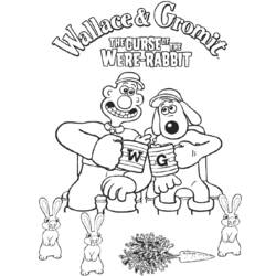 Dibujo para colorear: Wallace y Gromit (Dibujos Animados y Series Animadas) #133460 - Dibujos para Colorear e Imprimir Gratis
