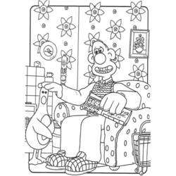 Dibujo para colorear: Wallace y Gromit (Dibujos Animados y Series Animadas) #133462 - Dibujos para Colorear e Imprimir Gratis