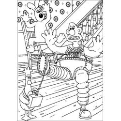 Dibujo para colorear: Wallace y Gromit (Dibujos Animados y Series Animadas) #133464 - Dibujos para Colorear e Imprimir Gratis