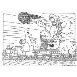 Dibujo para colorear: Wallace y Gromit (Dibujos Animados y Series Animadas) #133478 - Dibujos para Colorear e Imprimir Gratis