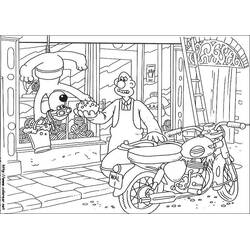 Dibujo para colorear: Wallace y Gromit (Dibujos Animados y Series Animadas) #133479 - Dibujos para Colorear e Imprimir Gratis