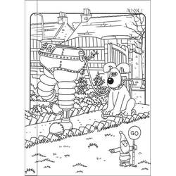 Dibujo para colorear: Wallace y Gromit (Dibujos Animados y Series Animadas) #203614 - Dibujos para Colorear e Imprimir Gratis