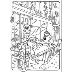 Dibujo para colorear: Wallace y Gromit (Dibujos Animados y Series Animadas) #203616 - Dibujos para Colorear e Imprimir Gratis