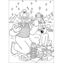Dibujo para colorear: Wallace y Gromit (Dibujos Animados y Series Animadas) #203618 - Dibujos para Colorear e Imprimir Gratis