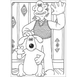 Dibujo para colorear: Wallace y Gromit (Dibujos Animados y Series Animadas) #203619 - Dibujos para Colorear e Imprimir Gratis