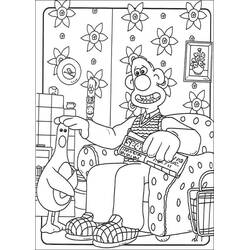 Dibujo para colorear: Wallace y Gromit (Dibujos Animados y Series Animadas) #203622 - Dibujos para Colorear e Imprimir Gratis
