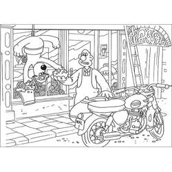 Dibujo para colorear: Wallace y Gromit (Dibujos Animados y Series Animadas) #203625 - Dibujos para Colorear e Imprimir Gratis