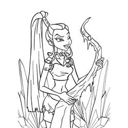 Dibujo para colorear: Winx (Dibujos Animados y Series Animadas) #180543 - Dibujos para Colorear e Imprimir Gratis