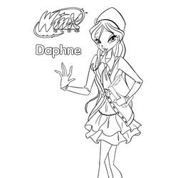 Dibujo para colorear: Winx (Dibujos Animados y Series Animadas) #180546 - Dibujos para Colorear e Imprimir Gratis