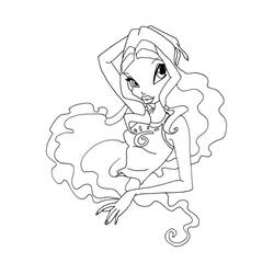 Dibujo para colorear: Winx (Dibujos Animados y Series Animadas) #180548 - Dibujos para Colorear e Imprimir Gratis