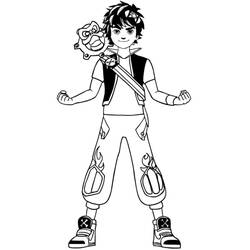Dibujo para colorear: Zak Storm (Dibujos Animados y Series Animadas) #179345 - Dibujos para Colorear e Imprimir Gratis