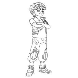 Dibujo para colorear: Zak Storm (Dibujos Animados y Series Animadas) #179366 - Dibujos para Colorear e Imprimir Gratis