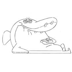 Dibujo para colorear: Zig y Sharko (Dibujos Animados y Series Animadas) #182416 - Dibujos para Colorear e Imprimir Gratis