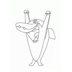 Dibujo para colorear: Zig y Sharko (Dibujos Animados y Series Animadas) #182419 - Dibujos para Colorear e Imprimir Gratis