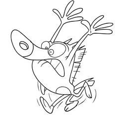 Dibujo para colorear: Zig y Sharko (Dibujos Animados y Series Animadas) #182427 - Dibujos para Colorear e Imprimir Gratis