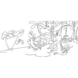 Dibujo para colorear: Zig y Sharko (Dibujos Animados y Series Animadas) #182429 - Dibujos para Colorear e Imprimir Gratis