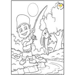 Dibujo para colorear: Adiboo (Dibujos animados) #23636 - Dibujos para Colorear e Imprimir Gratis