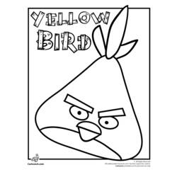 Dibujo para colorear: Angry Birds (Dibujos animados) #25041 - Dibujos para Colorear e Imprimir Gratis