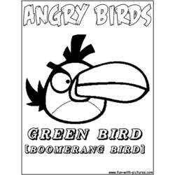 Dibujo para colorear: Angry Birds (Dibujos animados) #25074 - Dibujos para Colorear e Imprimir Gratis