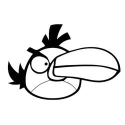 Dibujo para colorear: Angry Birds (Dibujos animados) #25126 - Dibujos para Colorear e Imprimir Gratis