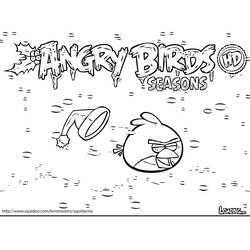 Dibujo para colorear: Angry Birds (Dibujos animados) #25139 - Dibujos para Colorear e Imprimir Gratis