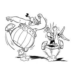 Dibujo para colorear: Asterix and Obelix (Dibujos animados) #24382 - Dibujos para Colorear e Imprimir Gratis