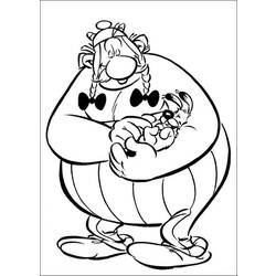 Dibujo para colorear: Asterix and Obelix (Dibujos animados) #24383 - Dibujos para Colorear e Imprimir Gratis