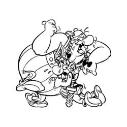 Dibujo para colorear: Asterix and Obelix (Dibujos animados) #24394 - Dibujos para Colorear e Imprimir Gratis