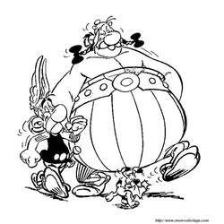 Dibujo para colorear: Asterix and Obelix (Dibujos animados) #24424 - Dibujos para Colorear e Imprimir Gratis