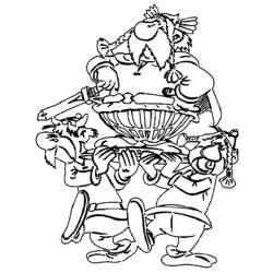 Dibujo para colorear: Asterix and Obelix (Dibujos animados) #24429 - Dibujos para Colorear e Imprimir Gratis